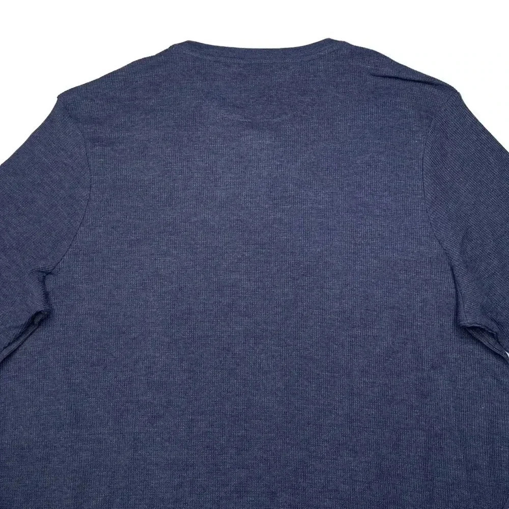 Club Room Cotton Blend Long Sleeve Mens Light Thermal Size 2XL - Picture 9 of 11